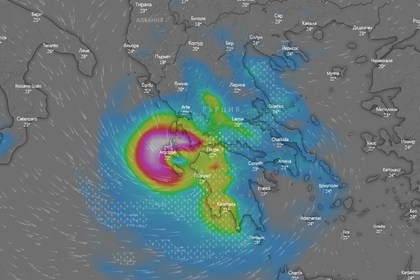Предупреждение към българските граждани във връзка със засилването на циклона "Янос"